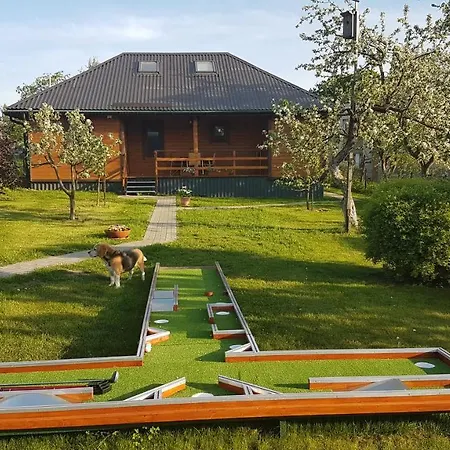 Vasarnamis Zarasuose Villa Zarasai Exterior photo